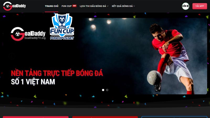 Goaldaddy TV - Trang trực tiếp bóng đá chất lượng cao số 1 Việt Nam